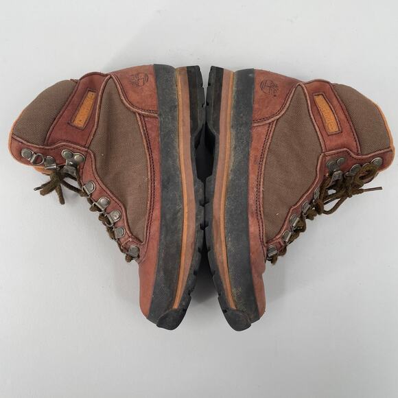 Vintage Timberland Women Gore-Tex Euro Hiker Boots (90365) Women US 6.5 - Picture 8 of 10
